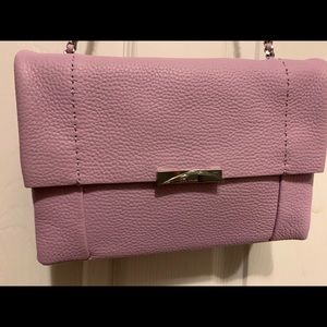 Ted Baker crossbody bag -Clarria Bow Lilac leather